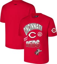PRO STANDARD Men's Pro Standard Red Cincinnati Reds Turn It Up Dropped Shoulder T-Shirt