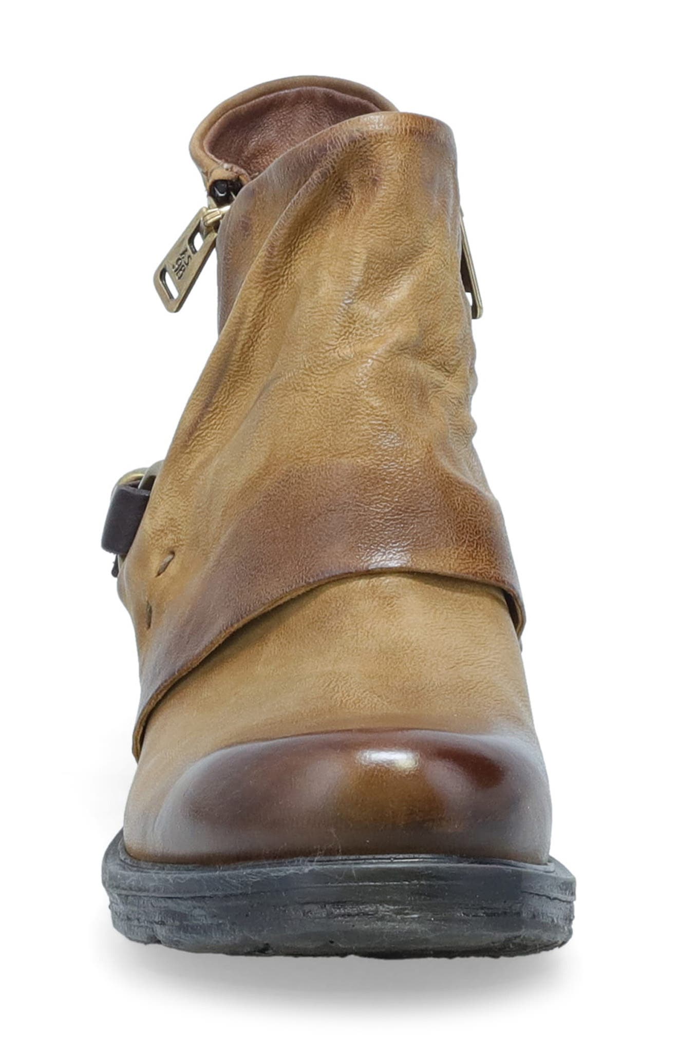 A.S.98 Steve Studded Bootie, Alternate, color, Wheat