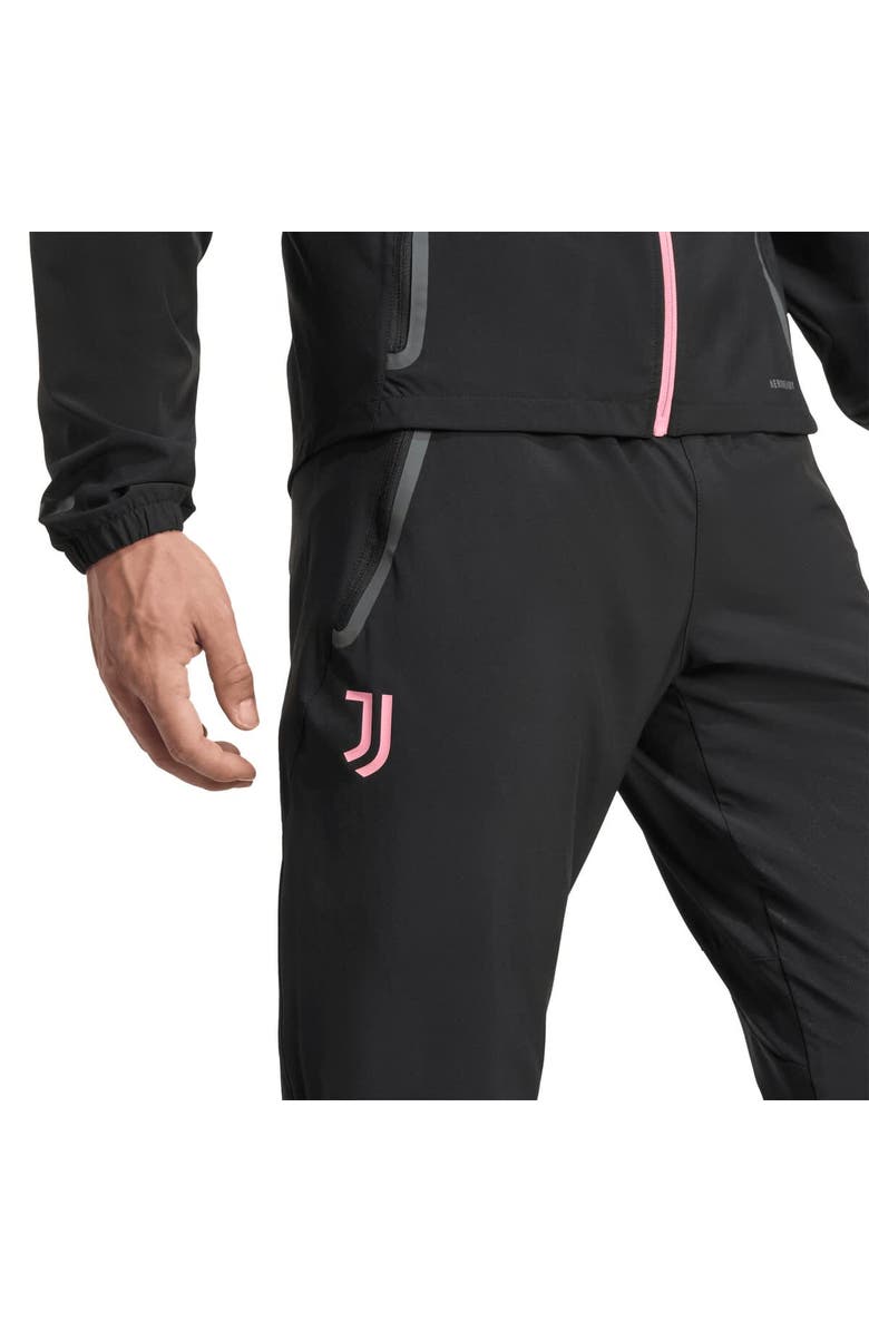 adidas Men's adidas Black Juventus 2025/26 Tiro Vis Tech Travel Pants, Alternate, color, Black