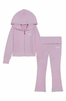 Kids' 2-Piece Sweater Knit Hoodie & Pants Set