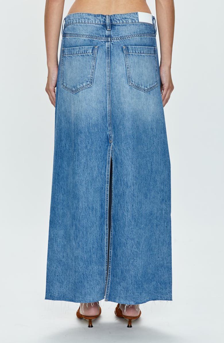 Pistola Raye Denim Maxi Skirt, Alternate, color, 