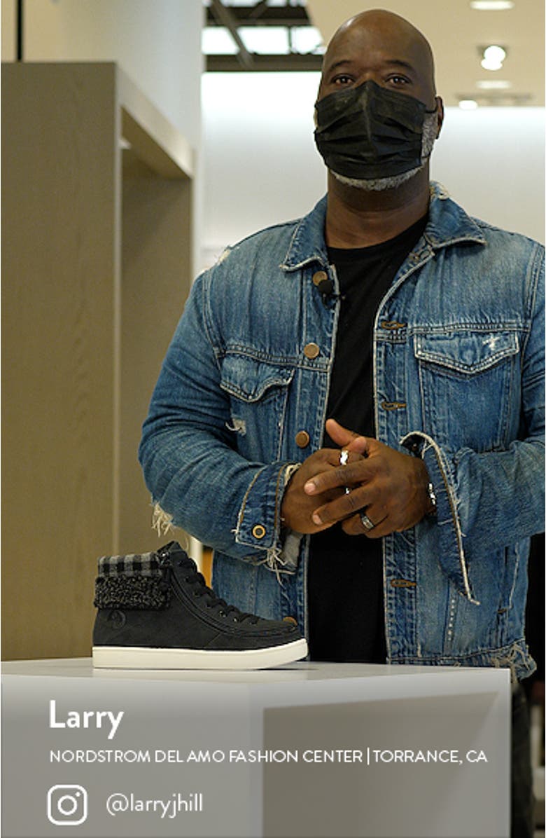 Billy High Top Sneaker II, sales video thumbnail