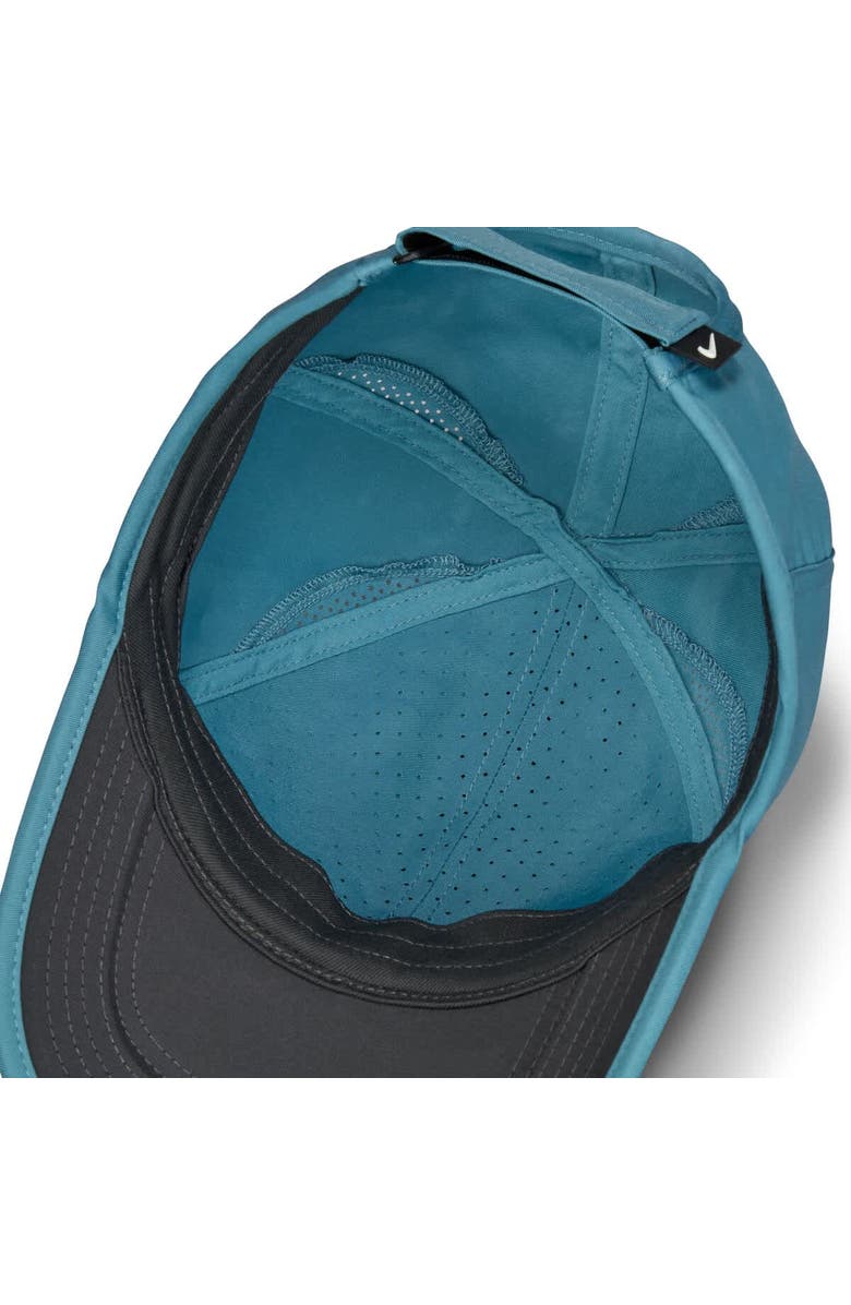 Nike Teal Featherlight Club Performance Adjustable Hat, Alternate, color, Teal