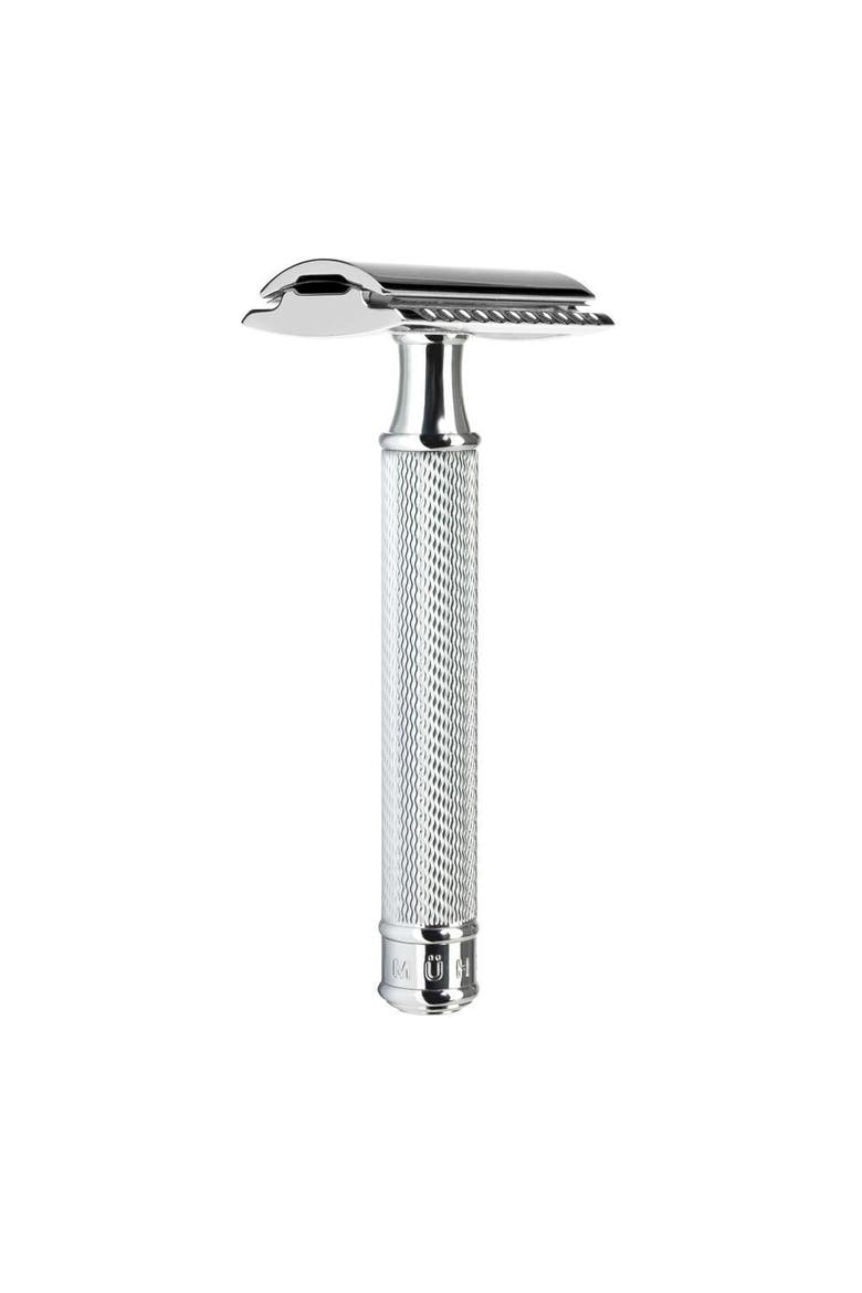 Traditional Chrome Safety Razor - Closed Comb, Main, color, Chrome