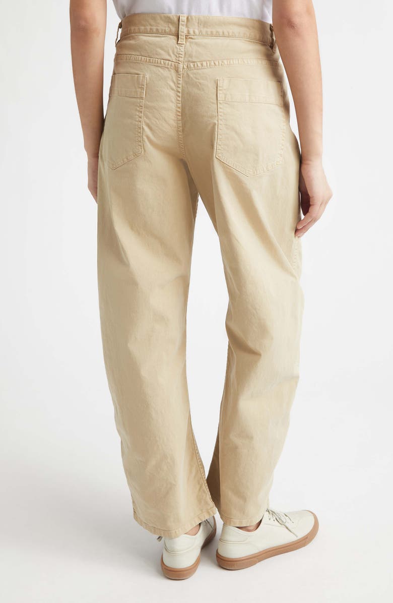 Nili Lotan Tribeca Barrel Leg Pants, Alternate, color, Vintage Washed - Solstice