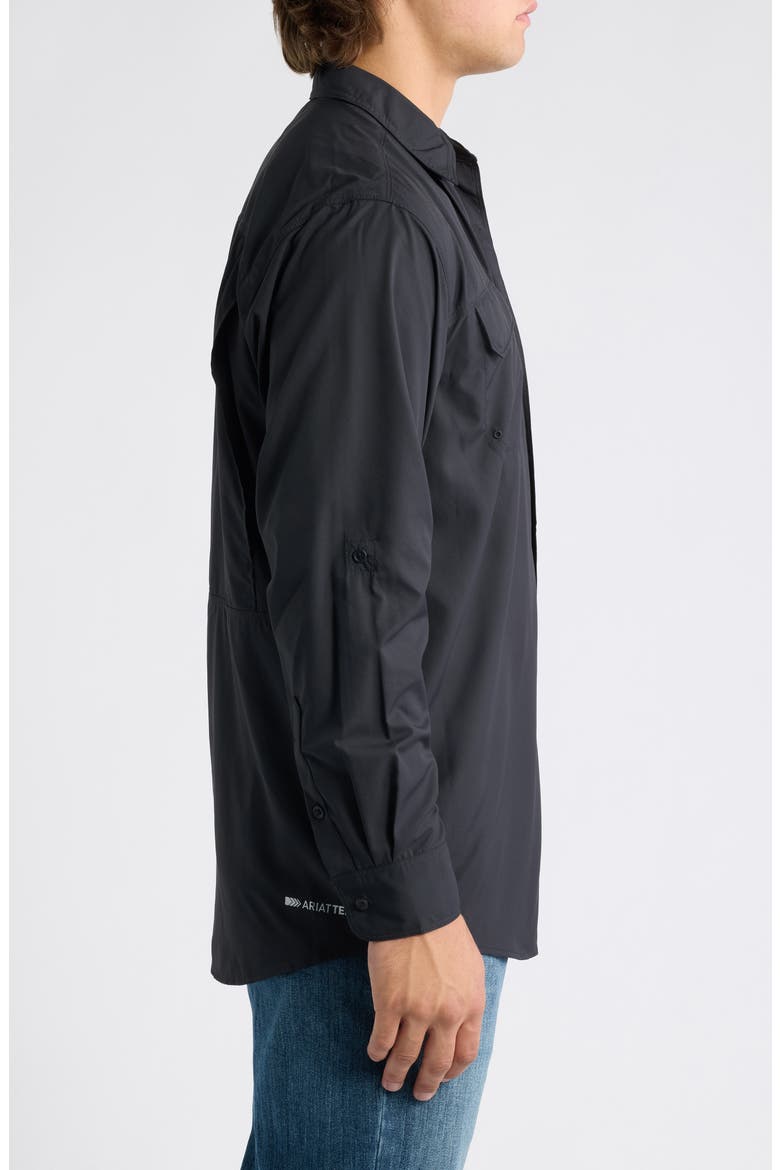 VentTEK Outbound Classic Fit Performance Shirt, Alternate, color, BLACK