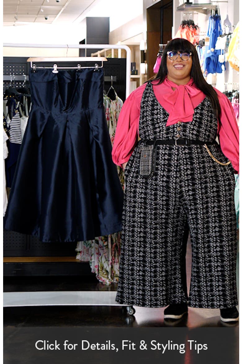Tiffany Strapless Fit & Flare Dress video