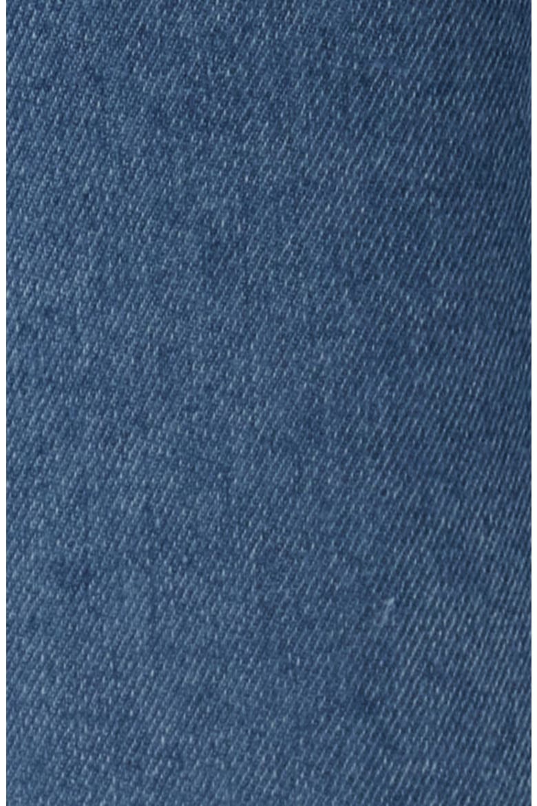 Strapless Tiered Denim Midi Dress, Alternate, color, DENIM