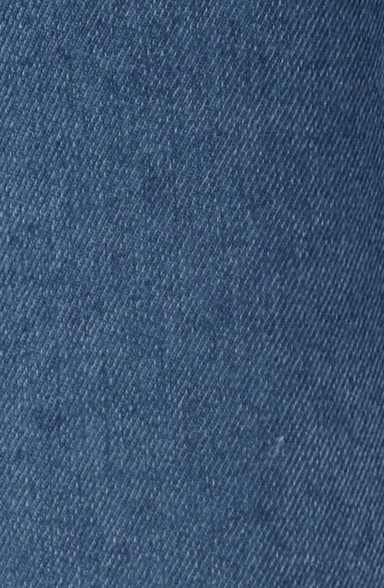 Blu Pepper Strapless Tiered Denim Midi Dress, Alternate, color, Denim