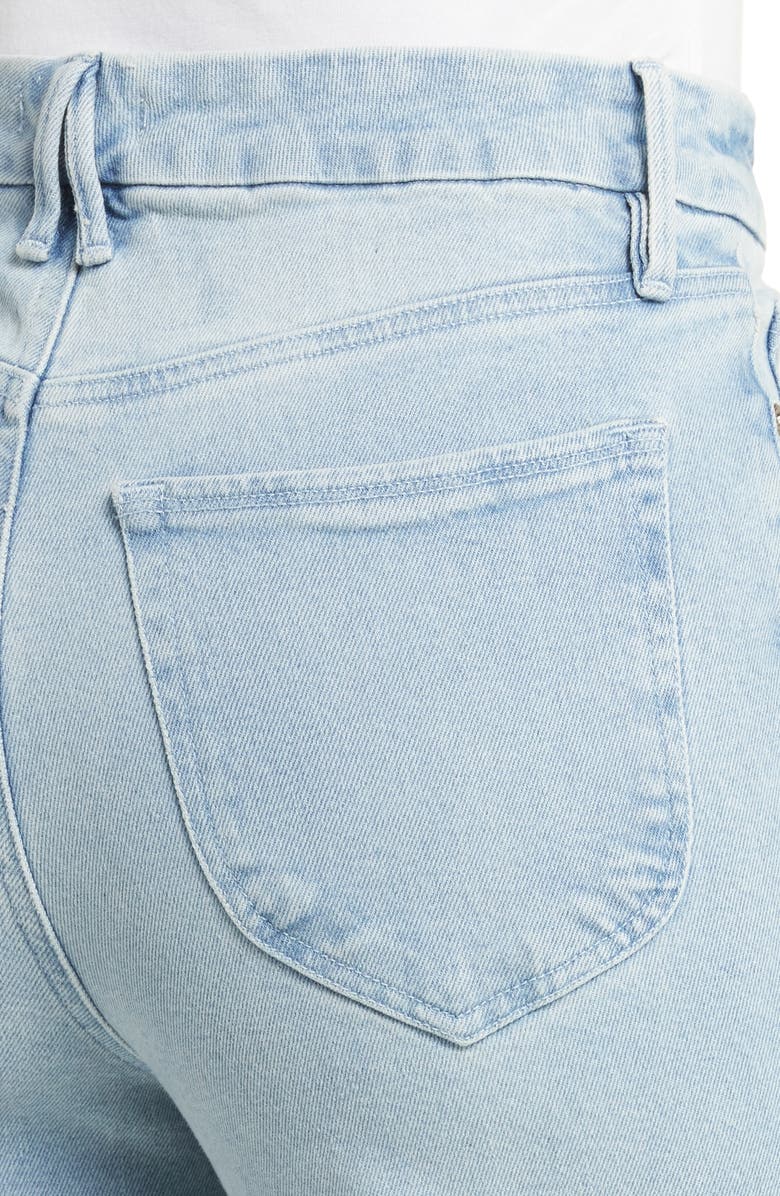 Good American Good Waist Palazzo Jeans, Alternate, color, Blue452