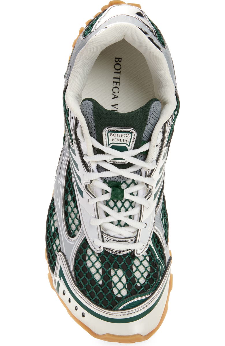 Bottega Veneta Orbit Low Top Sneaker, Alternate, color, 3031 Biliard/ Silver