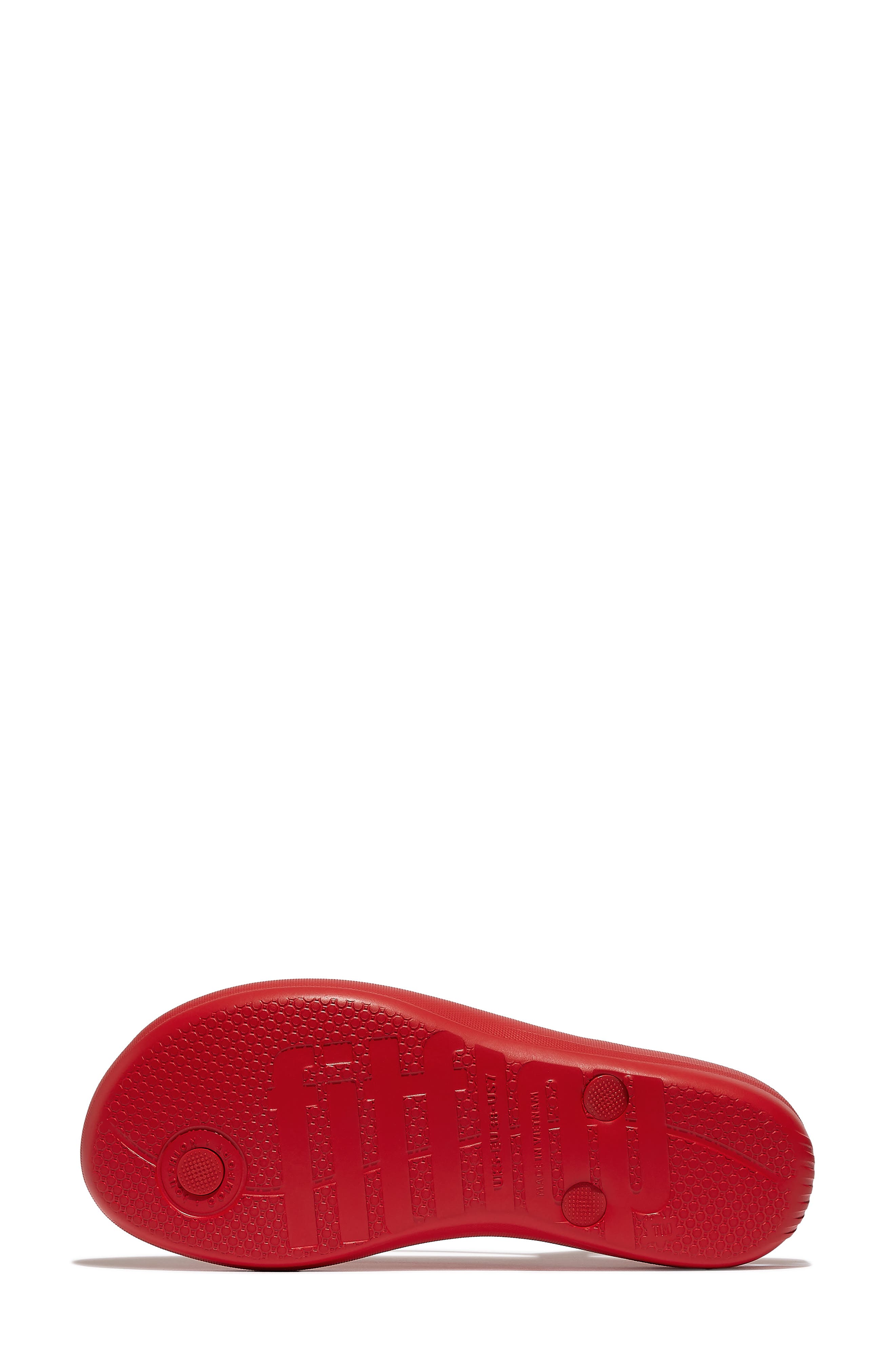 FitFlop iQushion Flip Flop, Alternate, color, Red