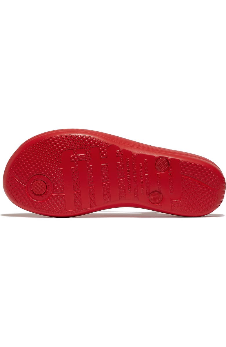 FitFlop iQushion Flip Flop, Alternate, color, Red