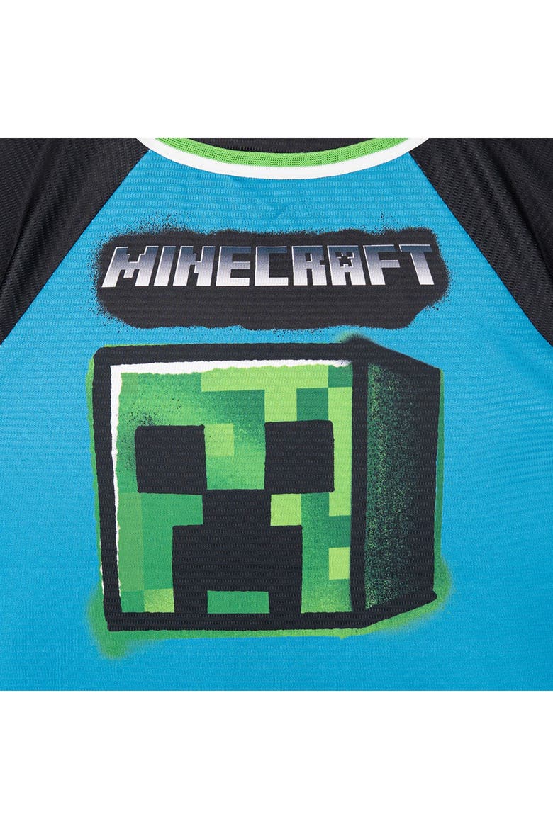 Creeper Baseball Jersey (toddler, Little Kid & Big Kid), Alternate, color, Creeper Cyan Black