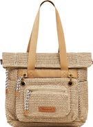Desigual Large Raffia Backpack