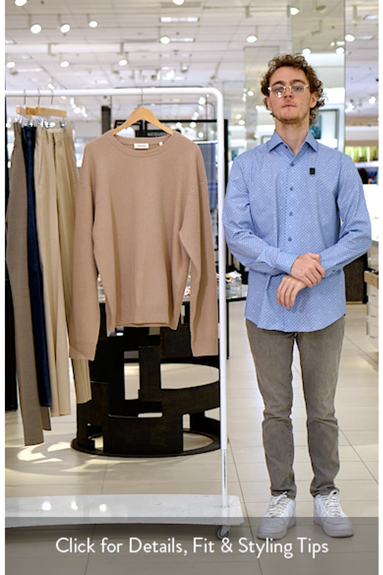 Crewneck Wool & Silk Rib Sweater video
