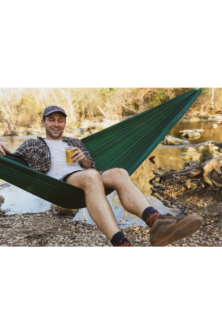 Roo Double Camping Hammock, Alternate, color, Midnight Blue