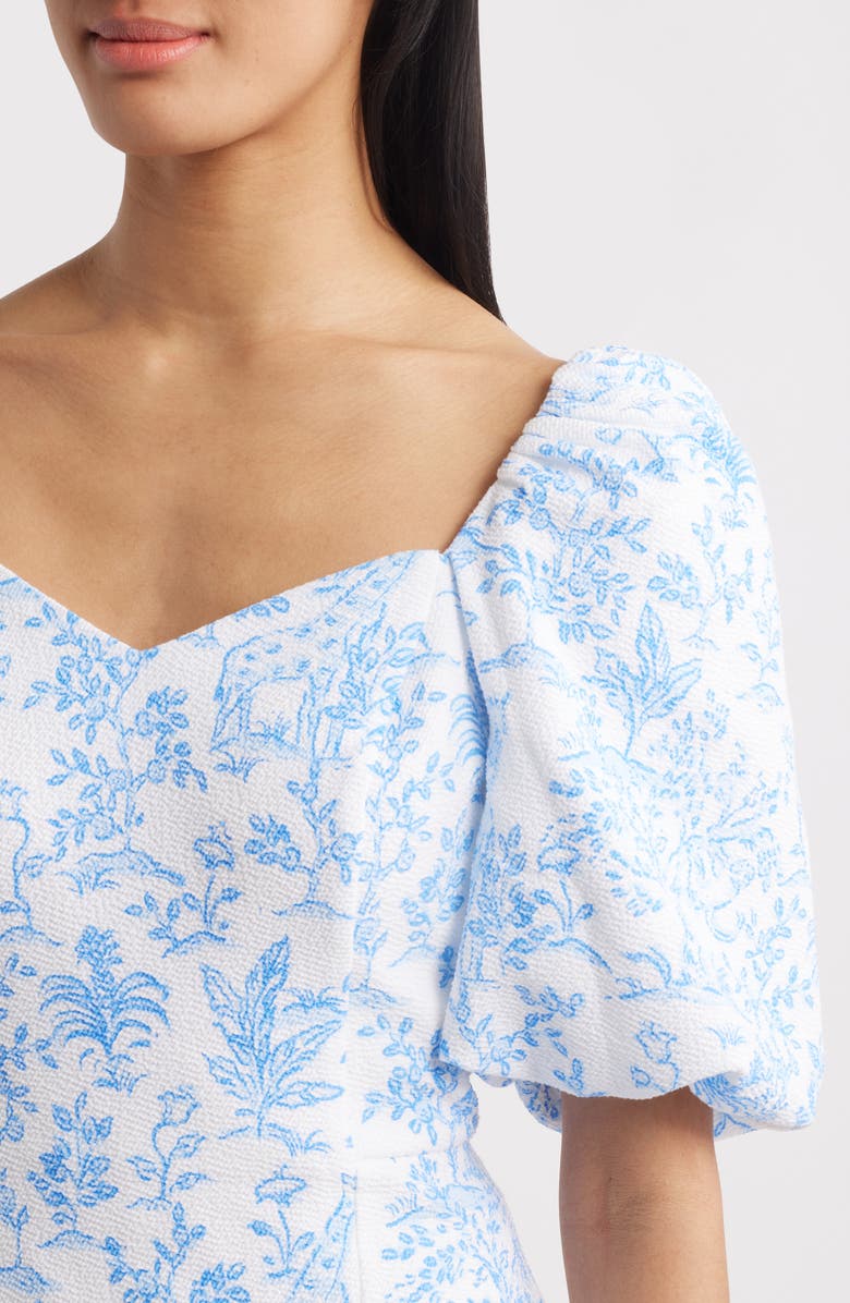 Lilly Pulitzer<sup>®</sup> Justina Puff Sleeve Skirted Romper, Alternate, color, 