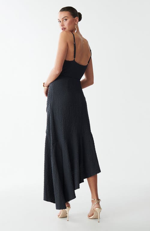 Savel Leo Midi Dress In Gray