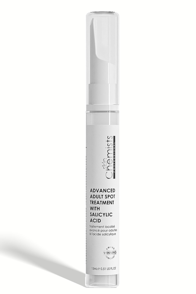 Advanced Adult Spot Treatment with Salicylic Acid 15ml for Acne & Blemishes, Large Pores, Main, color, White