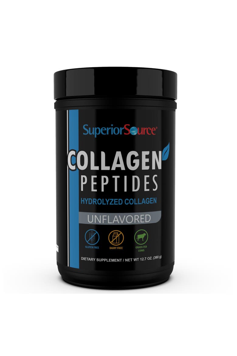 Hydrolyzed Collagen Peptides Protein Powder, Main, color, Beige