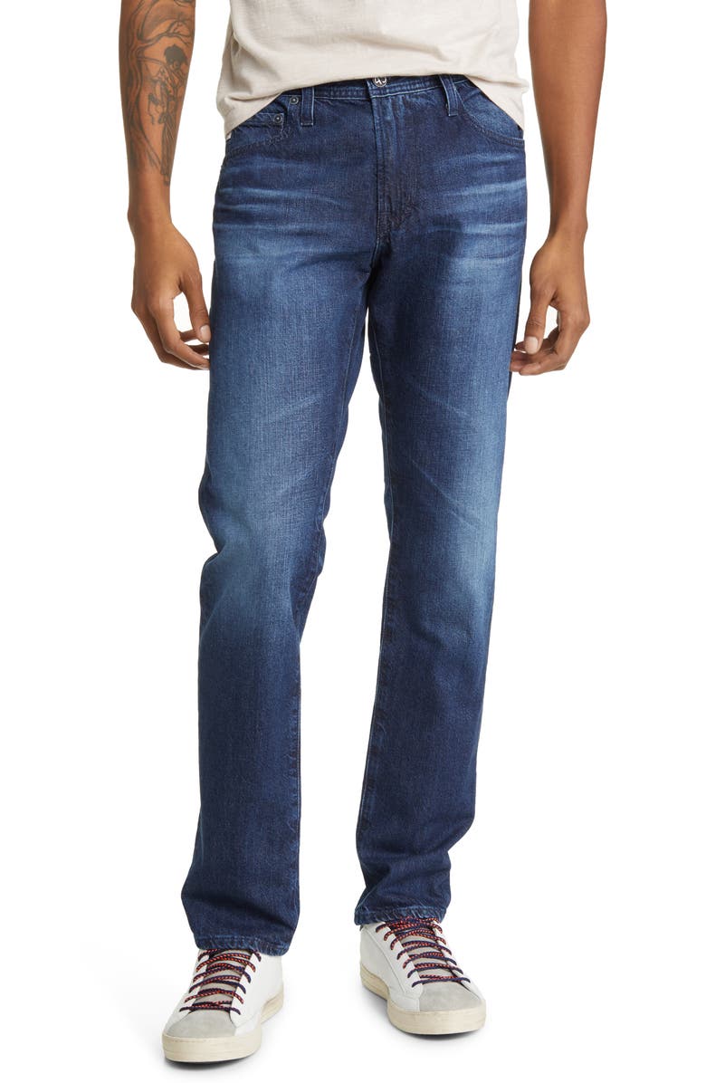 AG Tellis Slim Fit Jeans, Main, color, 9 Years Trails