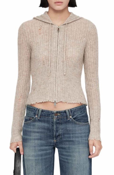 Mabel Distressed Hoodie