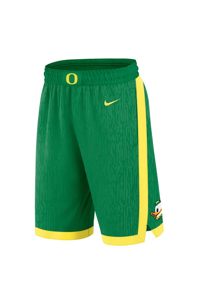 Nike Men's Nike Green Oregon Ducks Road Replica Performance Shorts, Alternate, color, Green