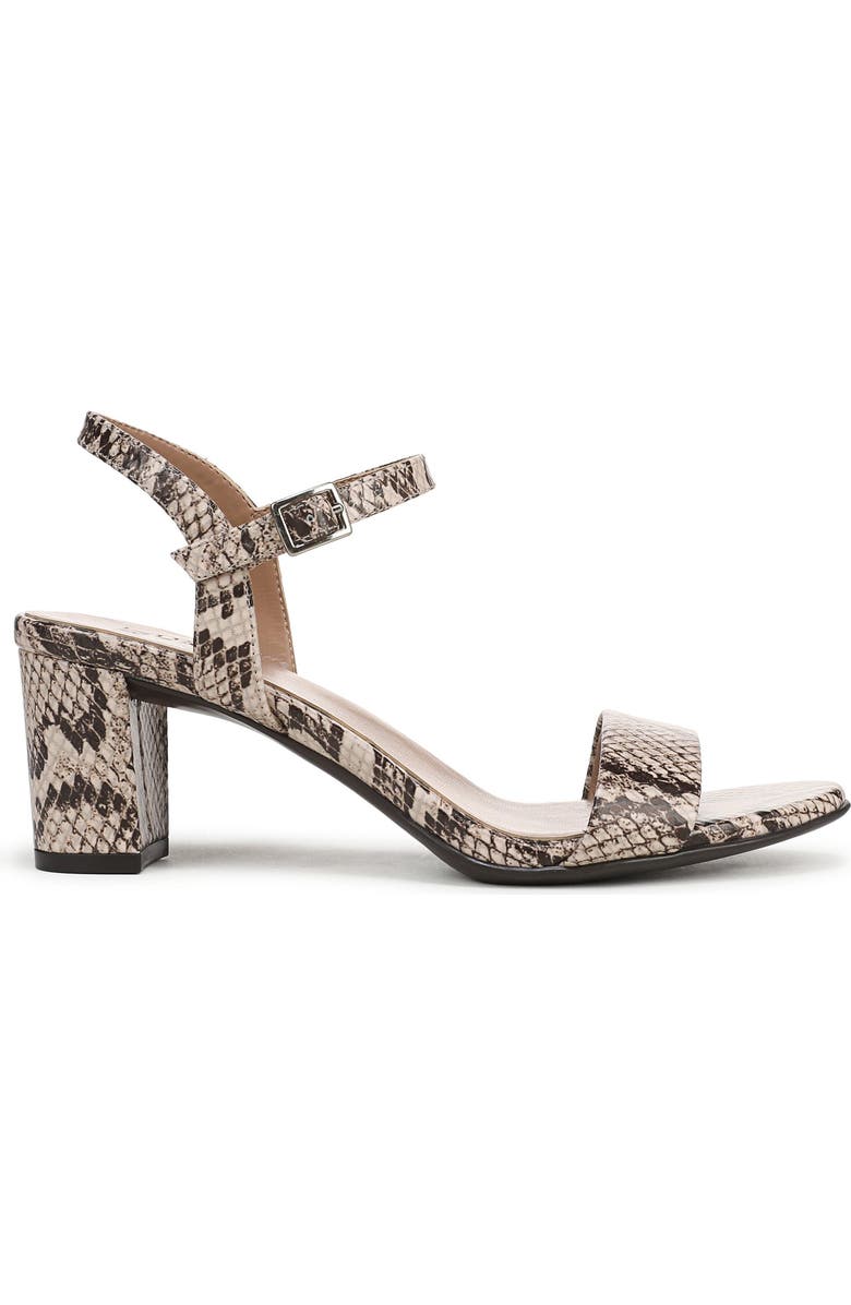 Naturalizer Bristol Sandal, Alternate, color, Snake Beige Faux Leather