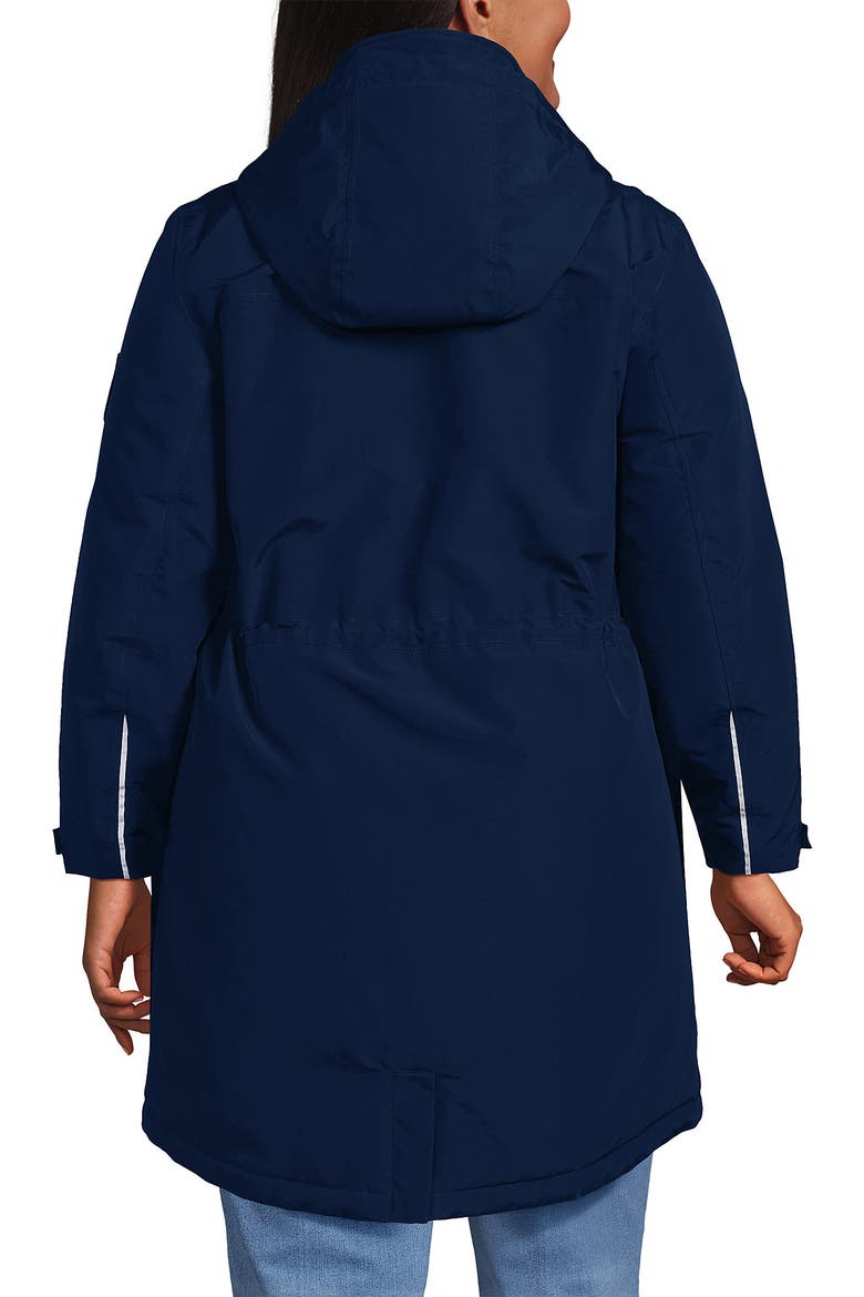 Plus Size Squall Waterproof Insulated Parka, Alternate, color, Deep Sea Navy