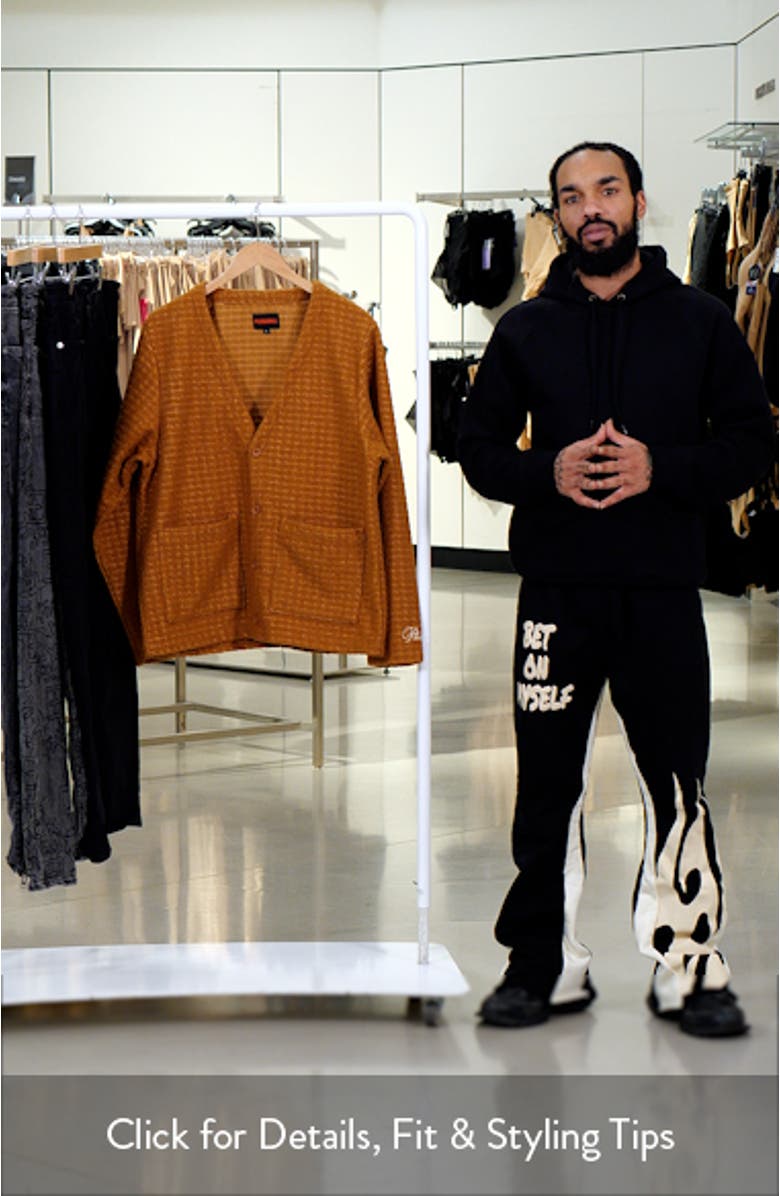 Boredom V-Neck Cardigan, sales video thumbnail