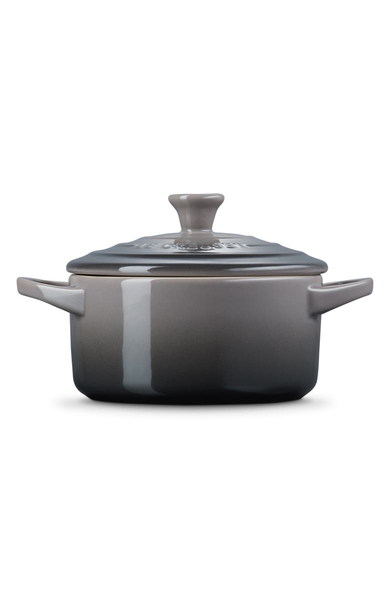 Le Creuset Mini Round Cocotte, Alternate, color, Oyster