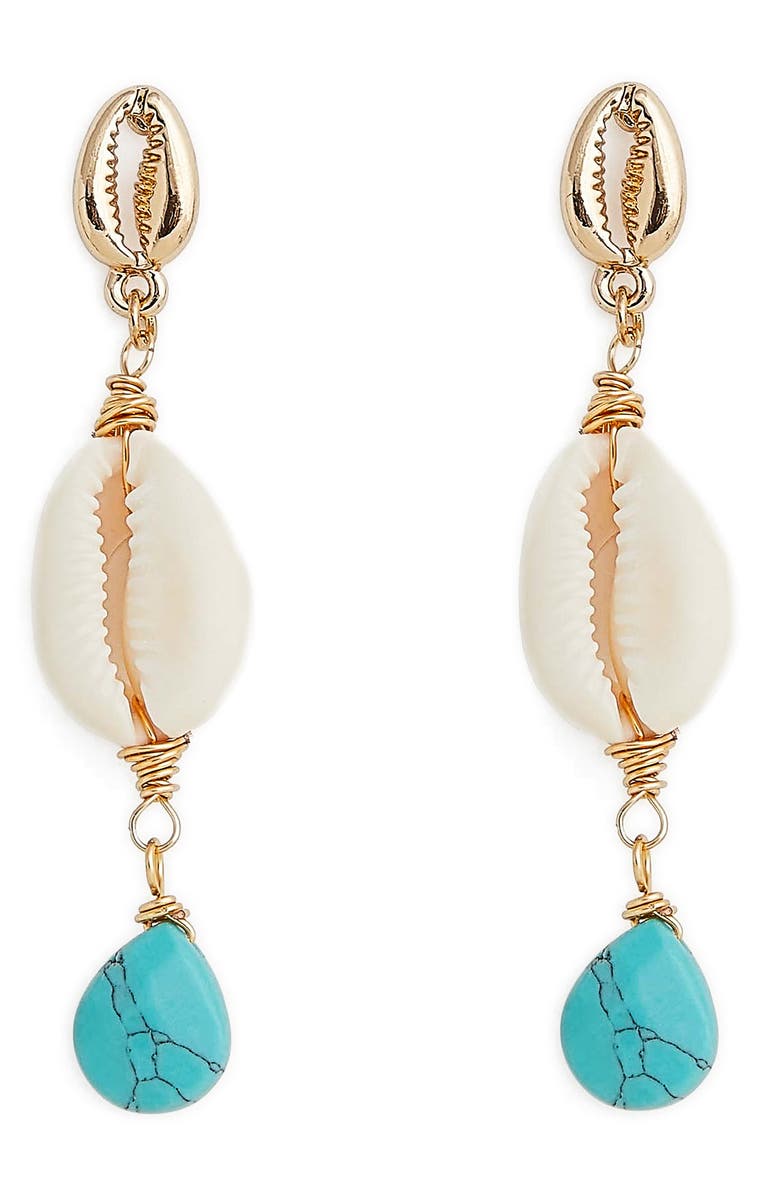 Petit Moments Sandbar Drop Earrings, Main, color,