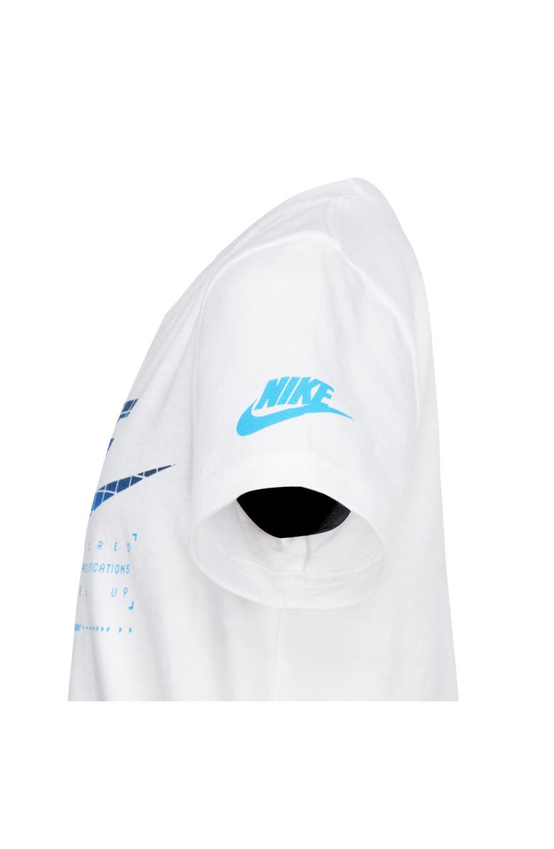Nike Kids' Club Seasonal Graphic T-Shirt, Alternate, color, White