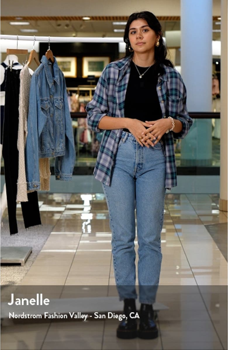 Cloud Plaid Boyfriend Shirt, sales video thumbnail