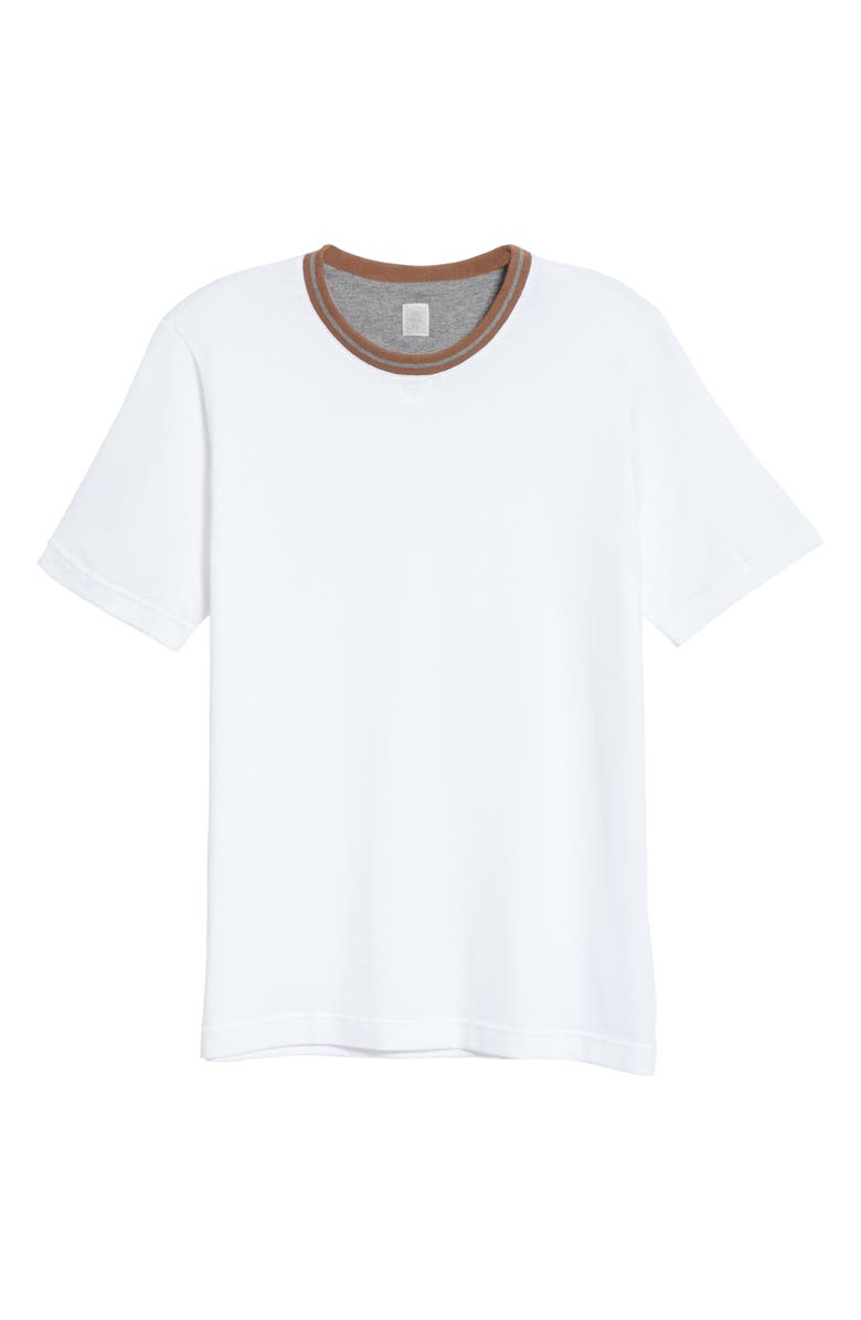 Eleventy Slim Fit Cotton Crewneck T-Shirt, Alternate, color,