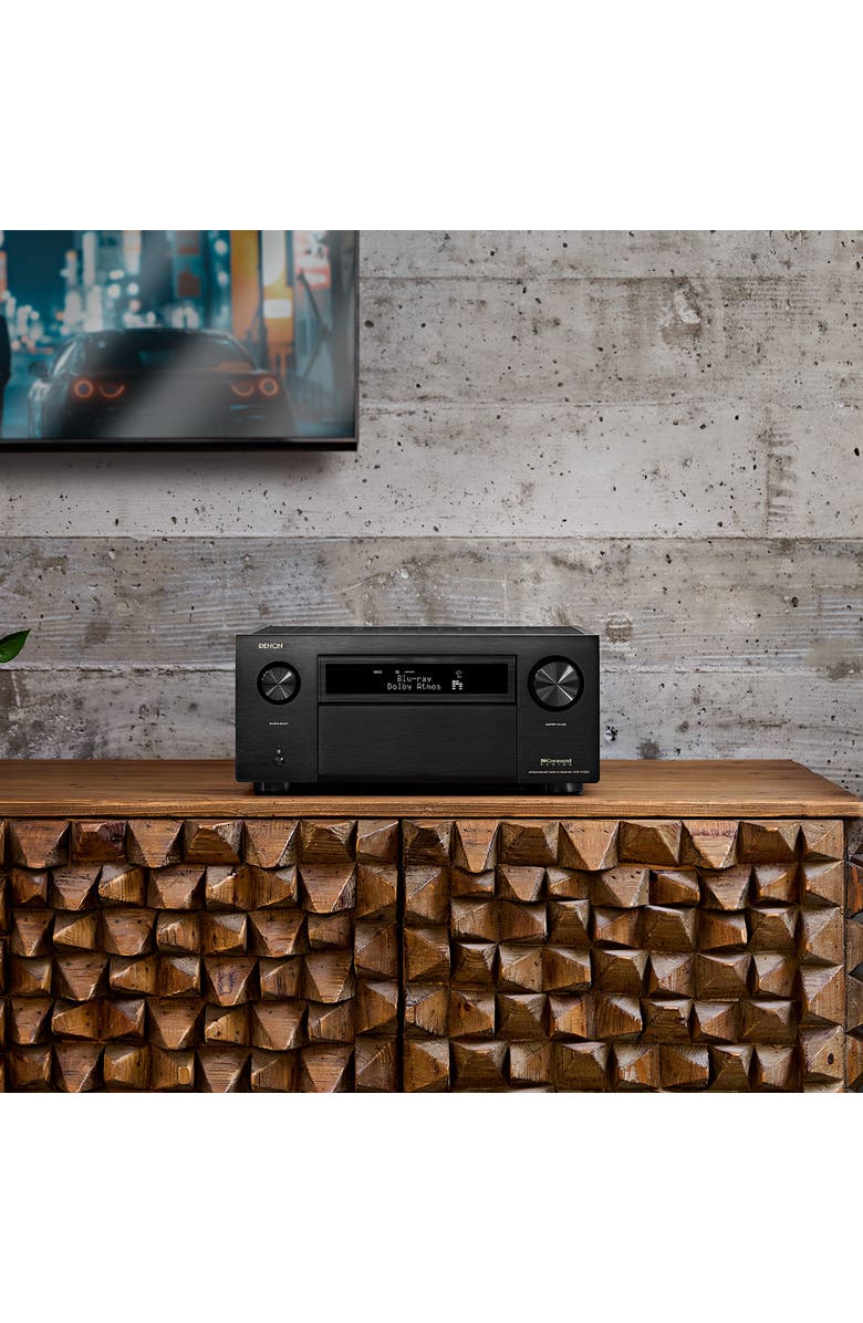 Denon AVR-A10H 13.4-Channel 8K AV Amplifier with HEOS Built-in, Alternate, color, Black