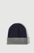 Brunello Cucinelli Cashmere double knit ribbed beanie