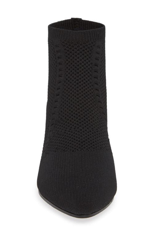 Eileen Fisher Purl Stretch-knit Fabric Booties