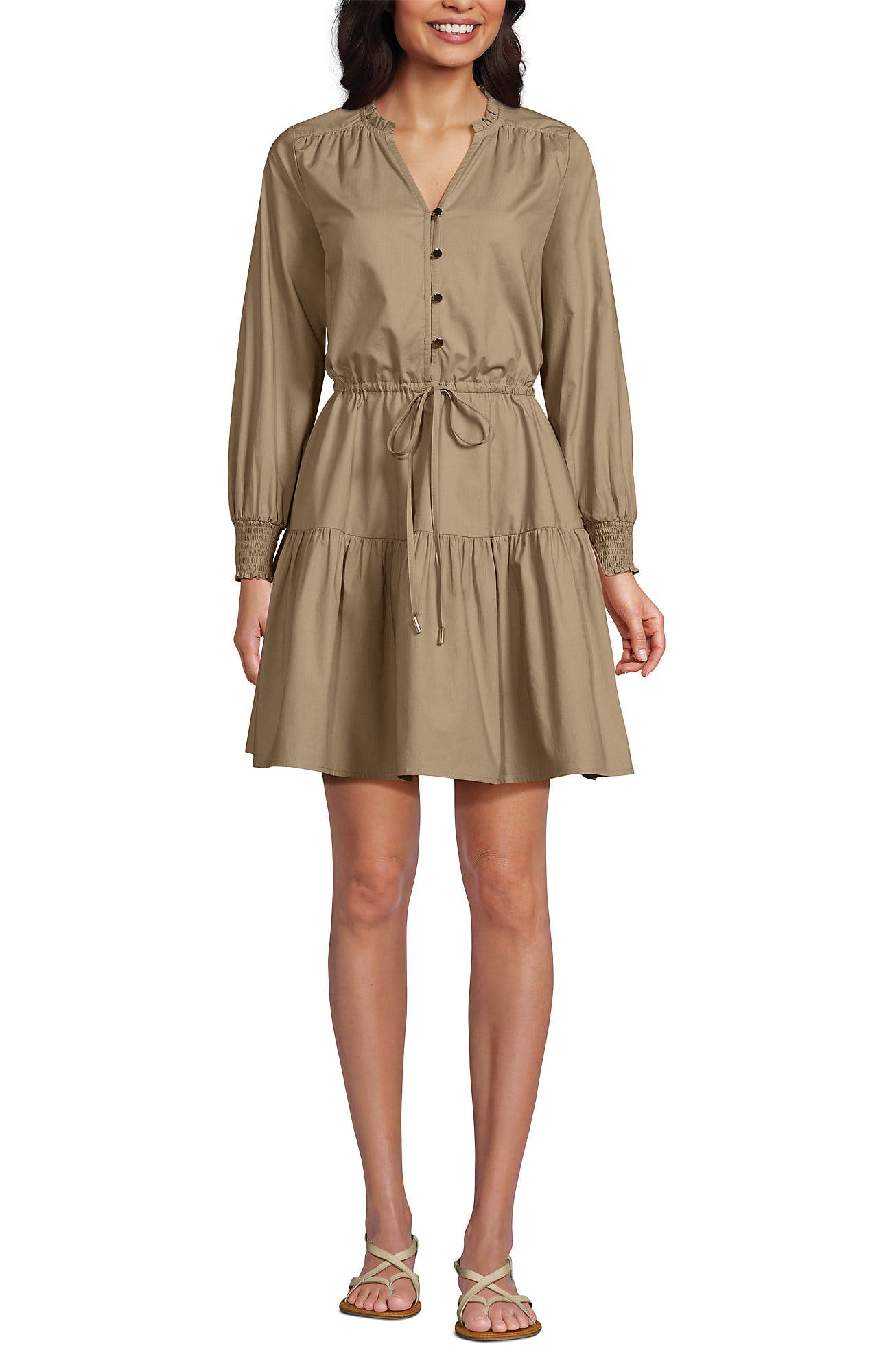 popover mini dress Plus Size - Belle Isle Popover Mini Dress