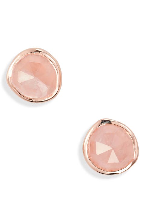 Siren Semiprecious Stone Stud Earrings