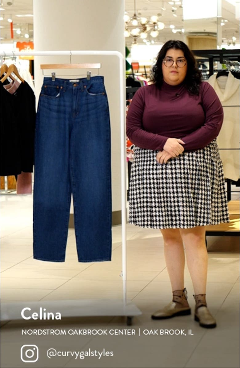 Baggy Straight Leg Jeans, sales video thumbnail