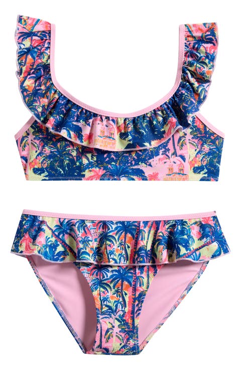 Kids' Havana Ruffle Two-Piece Swimsuit (Big Kid)