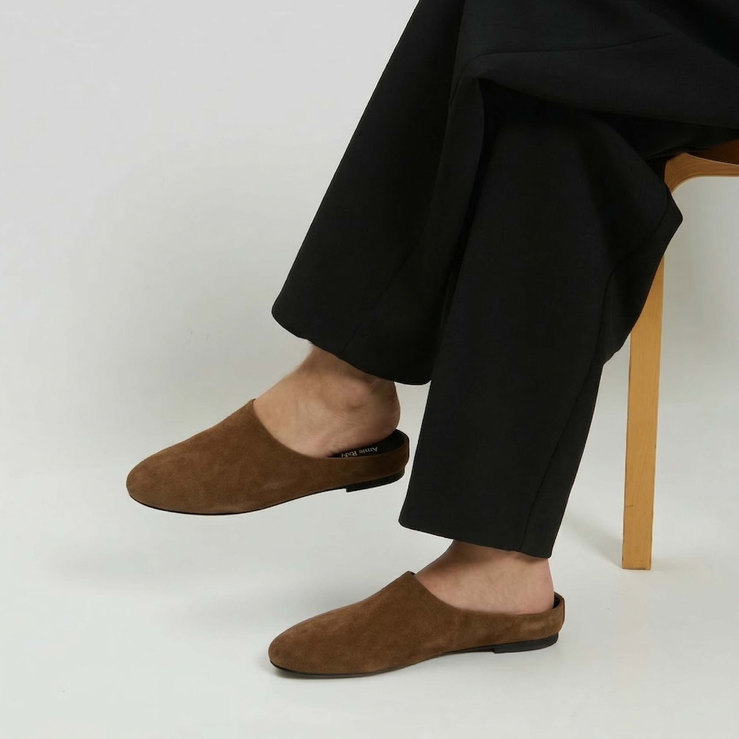 Blade Suede Mules - image 4