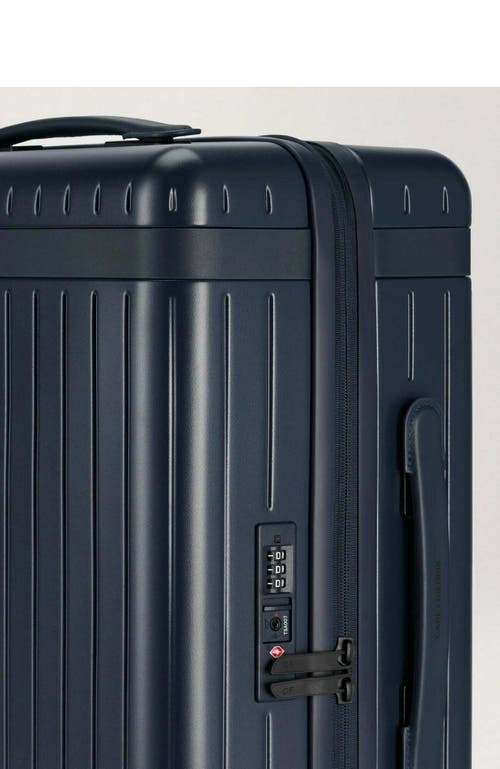 Carl Friedrik The Carry-on Zipped Suitcase In Blue