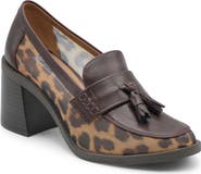 Charles David Katie Block Heel Tassel Loafer