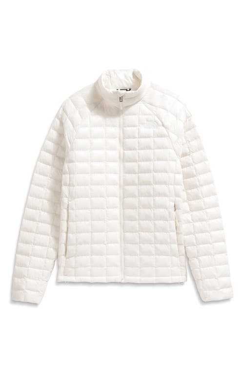 The North Face Thermoball Quilted Jacket In White