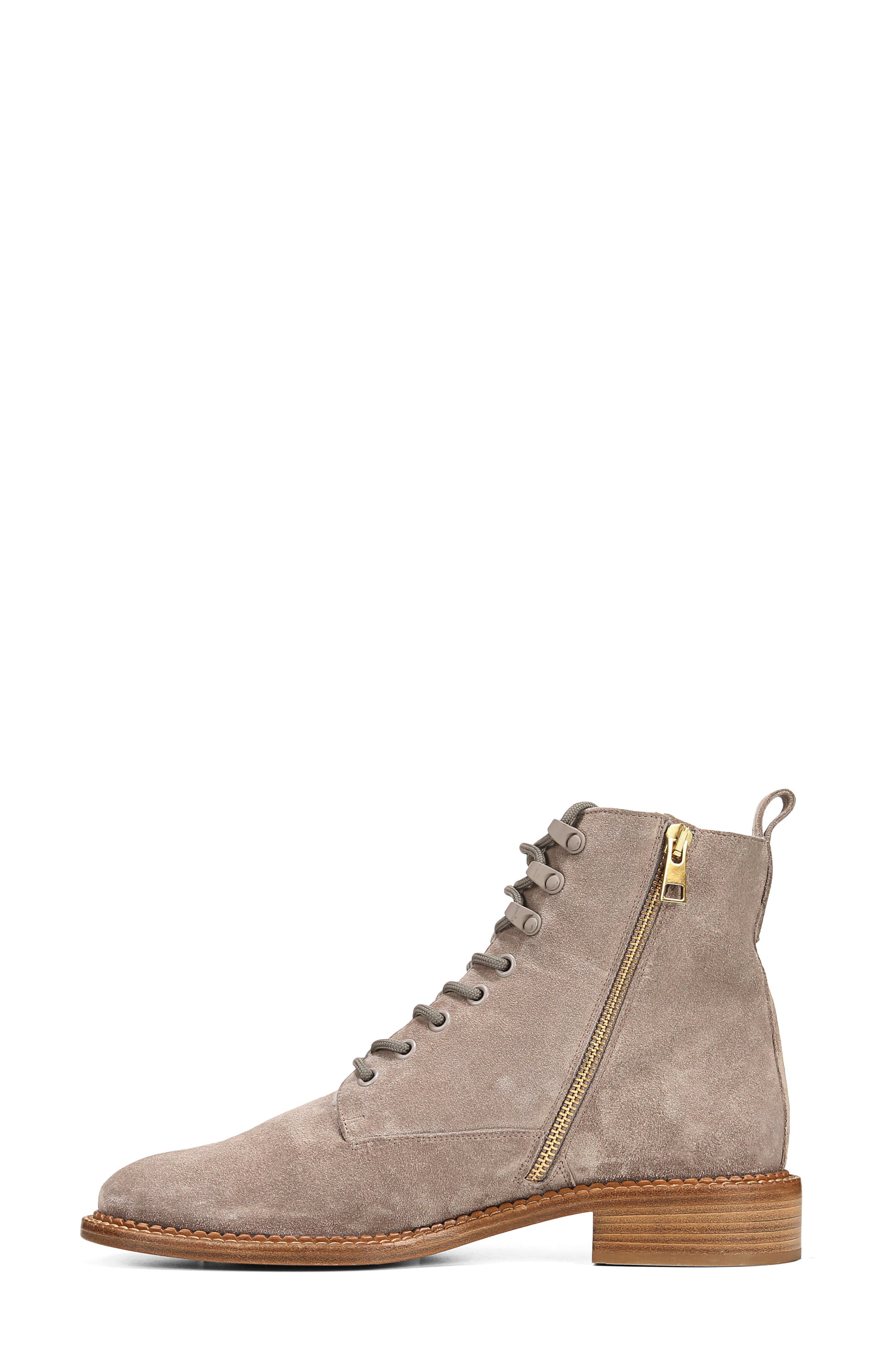 Vince Cabria 3 Genuine Shearling Lined Combat Boot, Alternate, color, 