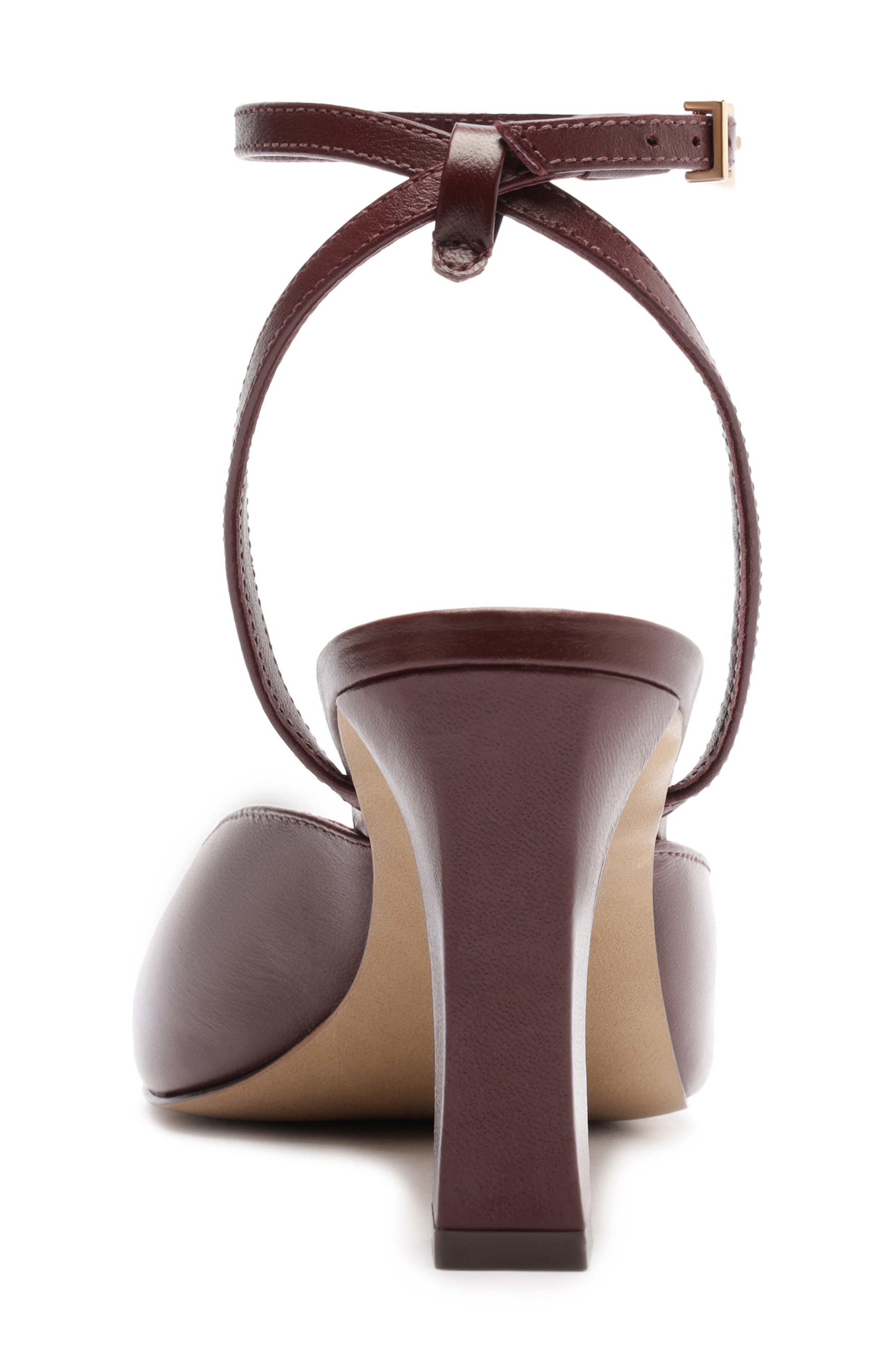 Arezzo Greer Ankle Strap Sandal, Alternate, color, Fresh Ruby