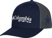 Columbia Men's Columbia Navy Dallas Cowboys PFG Mesh Snapback Hat